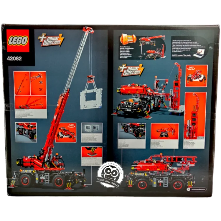 LEGO Technic 42082 Geländegängiger KranwagenSteine-Bibliothek Rückseite