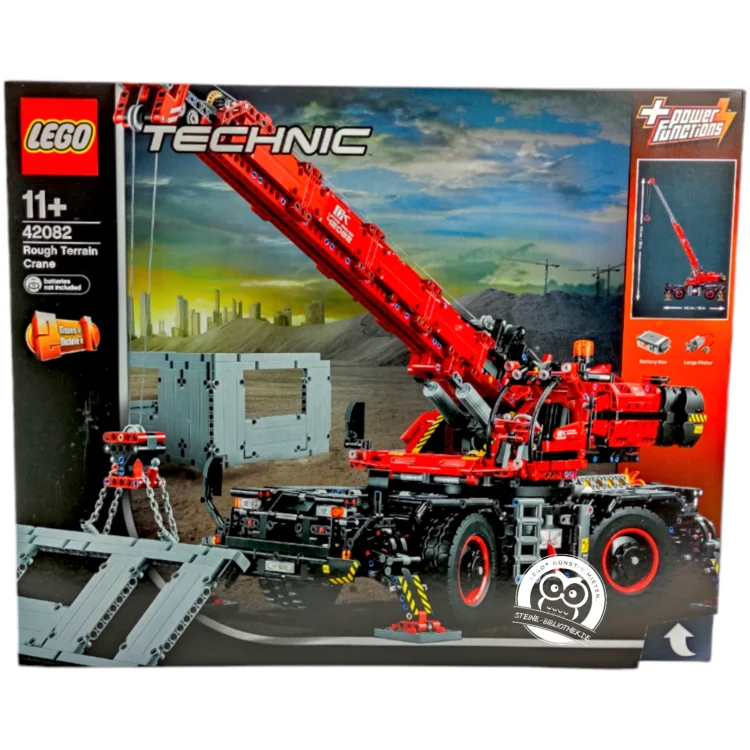LEGO Technic 42082 Geländegängiger KranwagenSteine-Bibliothek Vorderseite