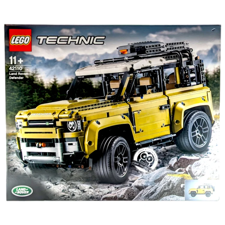 LEGO Technic 42110 Landrover Defender Steine-Bibliothek Vorderseite